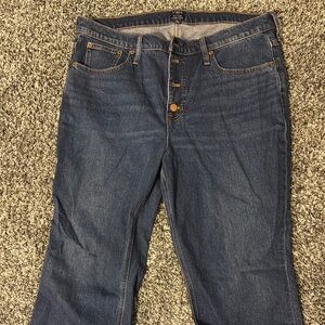 J. Crew Factory Blue Straight Leg Classic Jeans